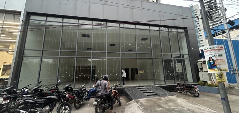 High street Retail Showroom for Lease in Shaikpet